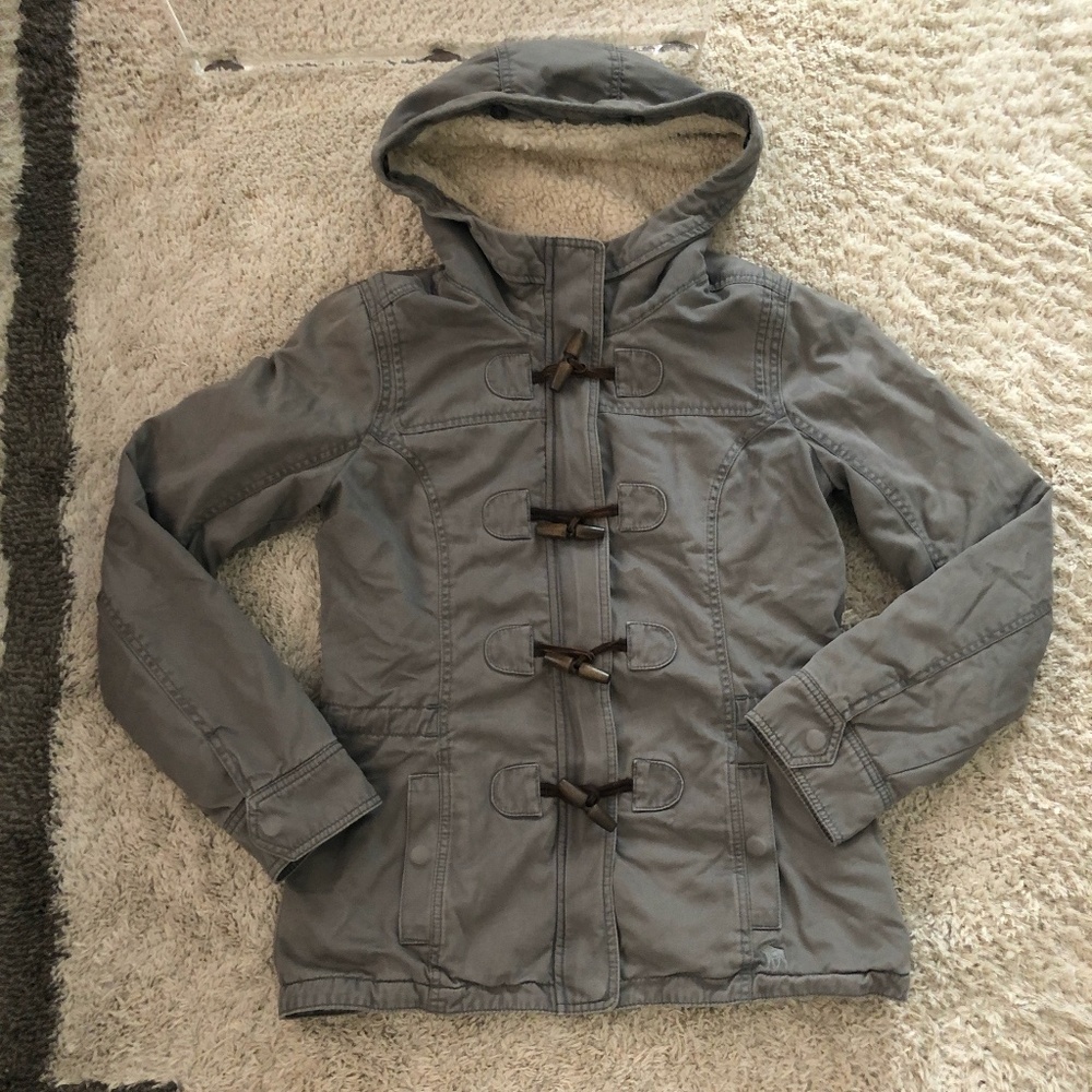 Abercrombie and Fitch Women's Sherpa Lined Jacket